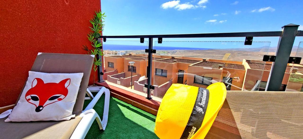 Ferienhaus Casa Caleta - Caleta Fuste - Meerblick - Pool - Glasfaserinternet 科斯塔卡莱塔 外观 照片